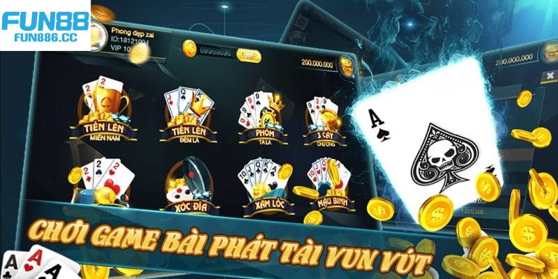 Game Bài Fun88 - Nâng Cấp Trải Nghiệm Cá Cược Cho Bạn 4 Đầu tư bài cào kiếm thưởng tại hệ thống Fun88