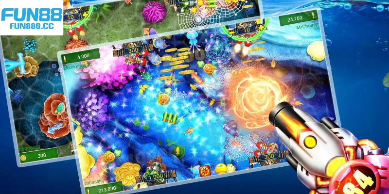 Khám Phá Thế Giới Đại Dương Bắn Cá Fun88 Hot Nhất 2025 3 Nguyên tắc chơi bắn cá Fun88 cho newbie mới nhập môn